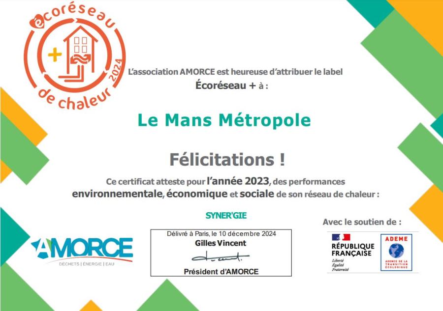 Diplome Ecoréseau+ 2024